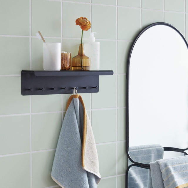 Garderobe Metall Bow Schwarz - Hübsch Interior