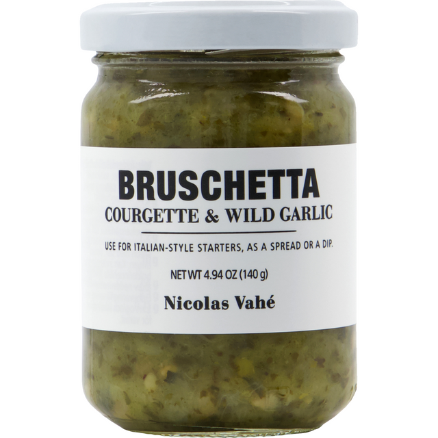 Bruschetta Aufstrich Zucchini und wilder Knoblauch - Nicolas Vahé