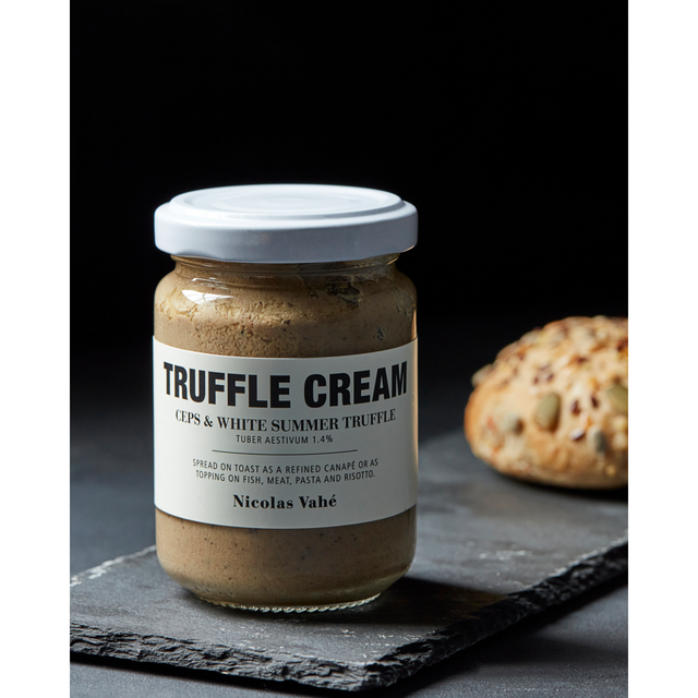 Trüffelcreme aus weißem Sommer-Trüffel und Steinpilzen - Nicolas Vahé