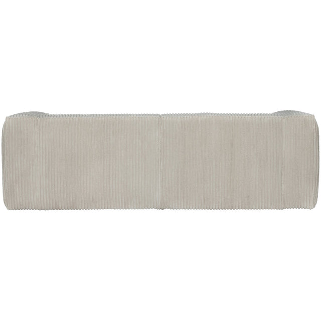 3,5 Sitzer Sofa Bean Ribcord Natur - WOOOD