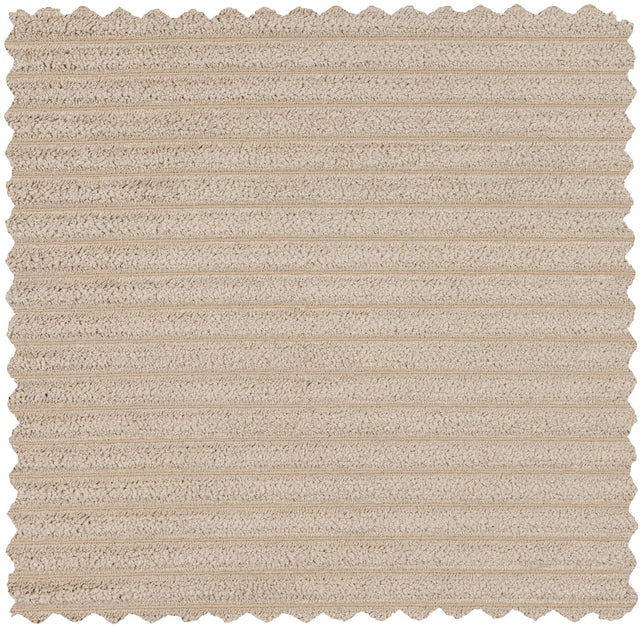 3,5 Sitzer Sofa Bean Ribcord Travertin - WOOOD