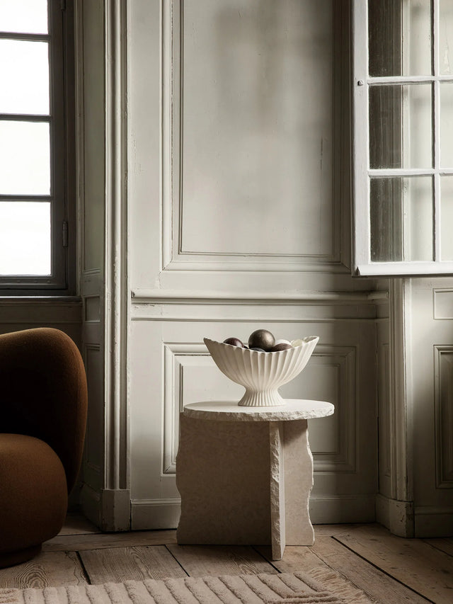 Dekoschale Fountain L off-white - ferm LIVING