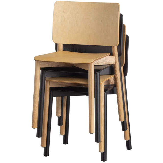 Esszimmerstuhl Holz Karel (2er Set) - Woood