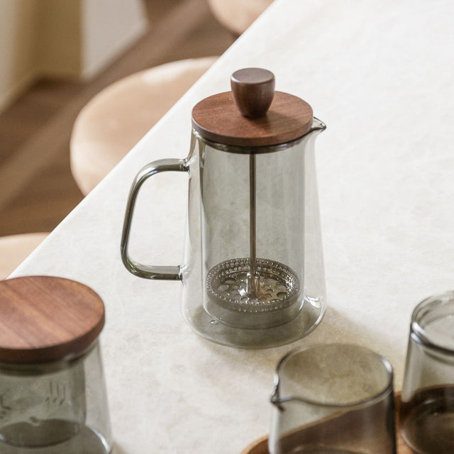 Kaffeekanne Luma, French Press in Grau - S|P Collection