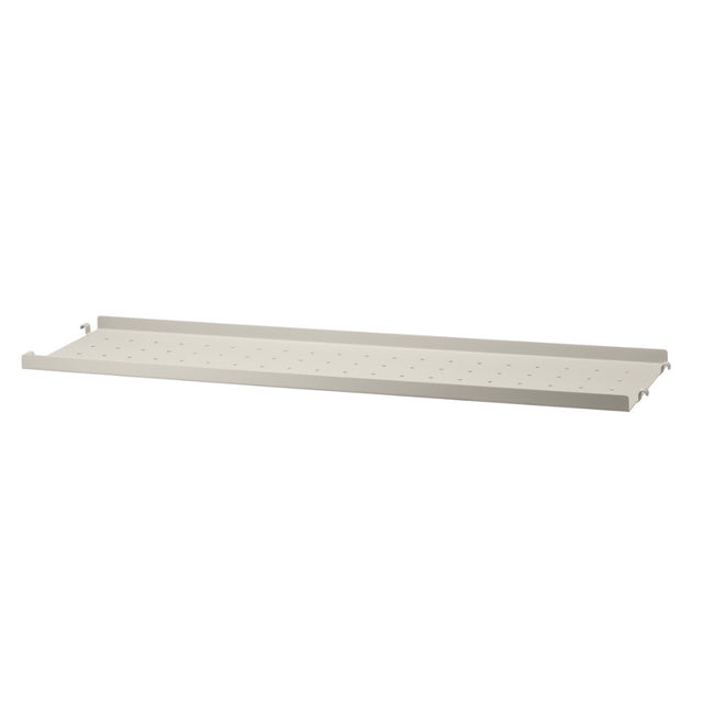 Regalboden aus Metall mit niedrigem Rand 78x20cm - Regalsystem - String Furniture