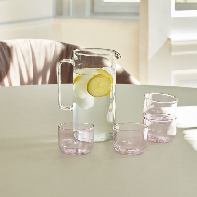 Karaffe aus Glas Jug Clear - HAY