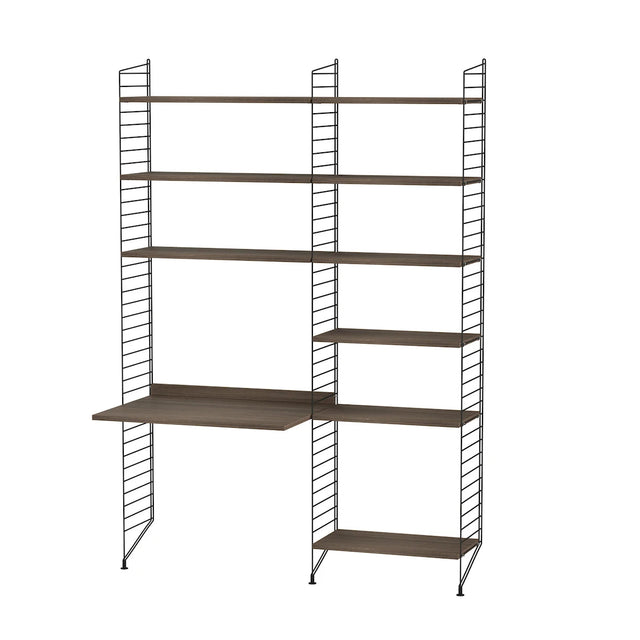 Arbeitsplatz B Komplettset - Regalsystem - Stringfurniture