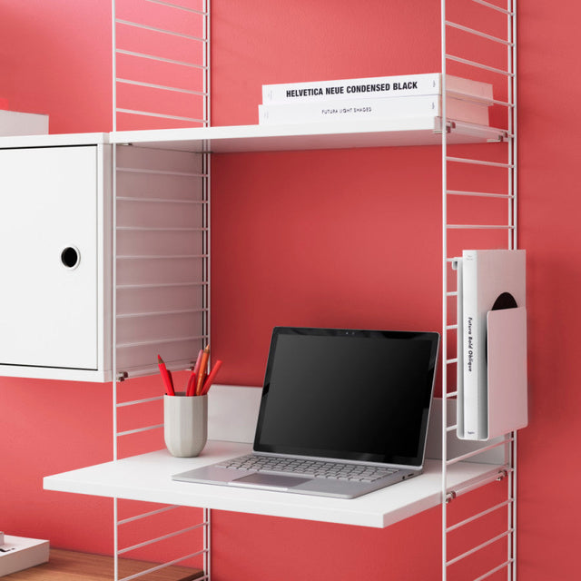 Arbeitsplatz B Komplettset - Regalsystem - Stringfurniture