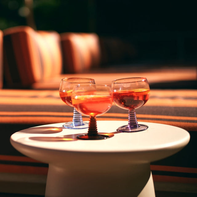 Beistelltisch Earthenware M Keramik Cream (40x40x43 cm) - HKliving