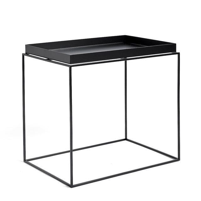 Beistelltisch Tray Table HAY Black 40x60x54cm