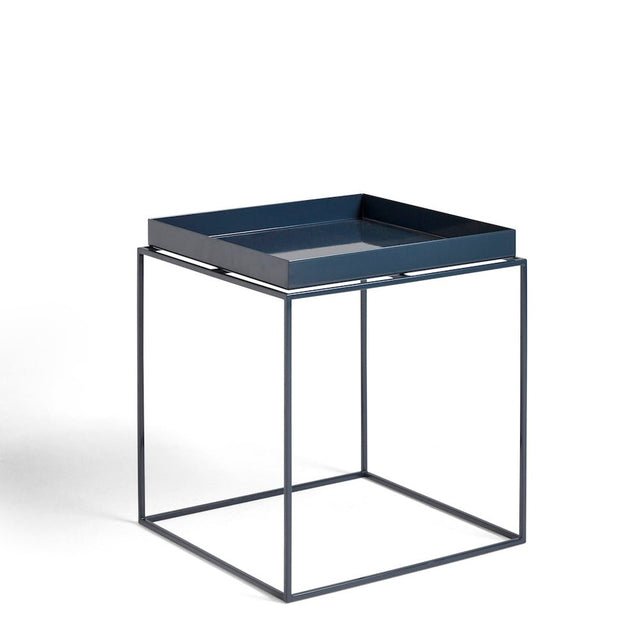 Beistelltisch Tray Table HAY Deep Blue 40x40x44cm