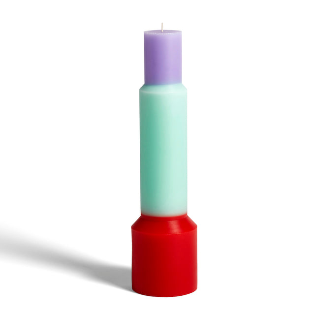 Bunte Kerze Pillar Candle Lex Pott- HAY