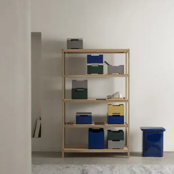 Keramikhocker TOKI T-Shape Mazarine Blue - blomus