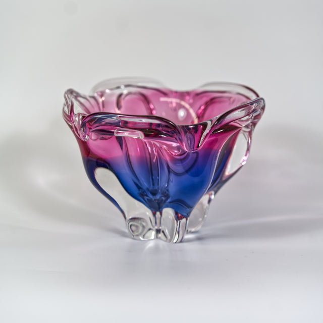 Vintage Schale - Josef Hospodka für Chribska Glassworks