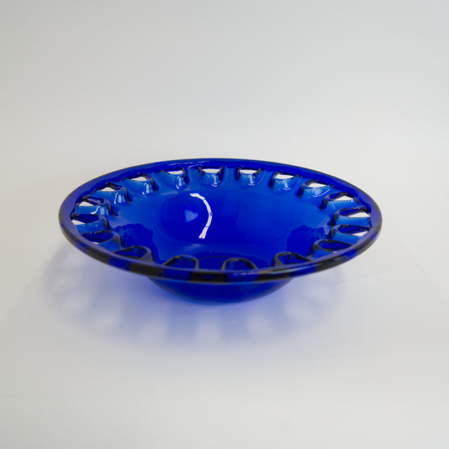 Glasschale Kobaltblau - Vintage Schale - DesignWe.Love