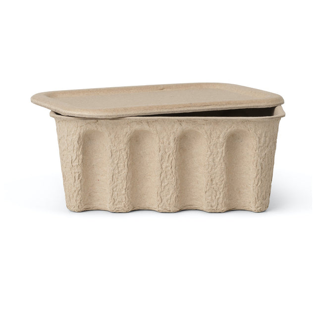 Aufbewahrungsbox klein Paper Pulp (2er Set) - ferm LIVING