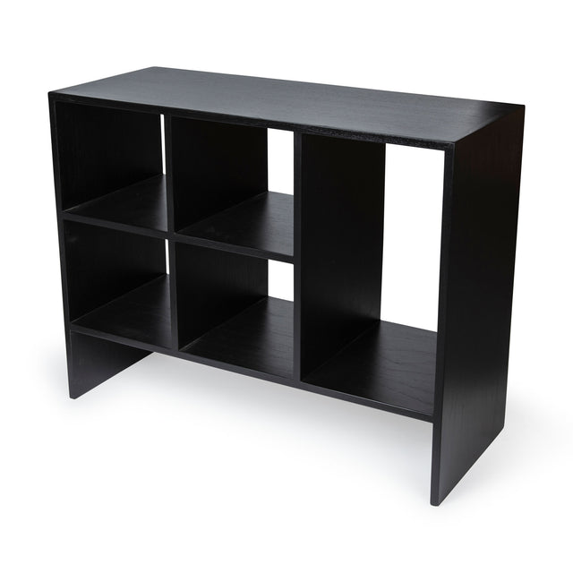 Regal Mid-Century Book Rack 5 schwarz - Detjer