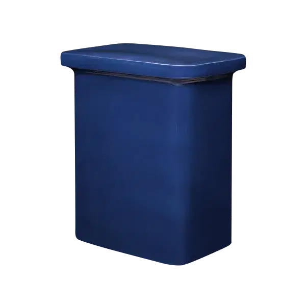 Keramikhocker TOKI T-Shape Mazarine Blue - blomus