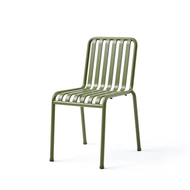 Gartenmöbel Set Palissade grün (2 Stühle und Esstisch) - HAY