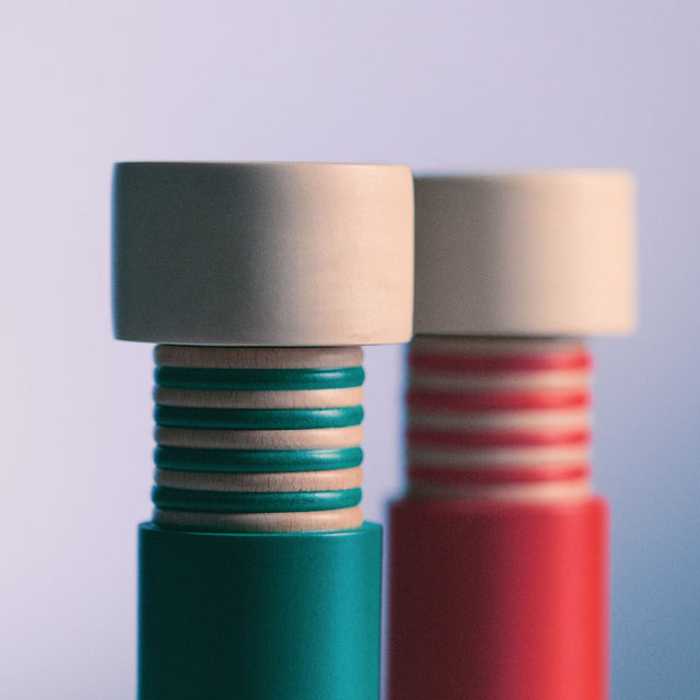 Gewürzmühle Twergi Totem Ettore Sottsass - Alessi