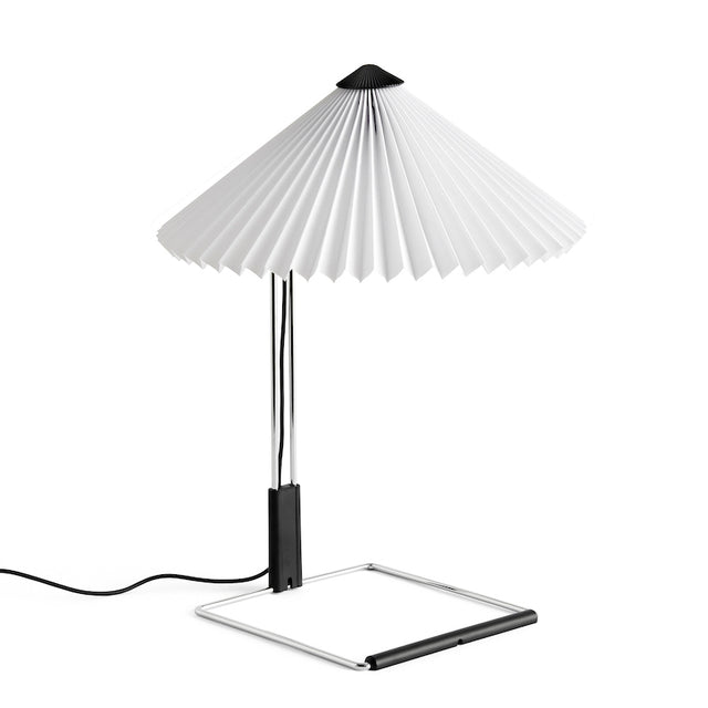 Tischleuchte Matin Chrom Ø 30cm - HAY