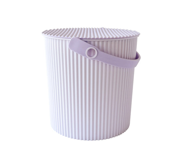 Hachiman Omnioutil Eimer mit Deckel 10 Liter – japanische Designklassiker in der Farbe Grape