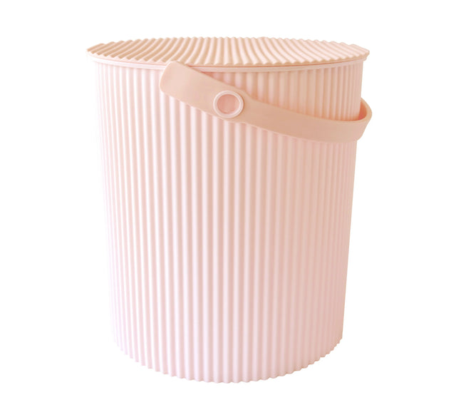 Hachiman Omnioutil Eimer mit Deckel 20 Liter – japanische Designklassiker in der Farbe Peach
