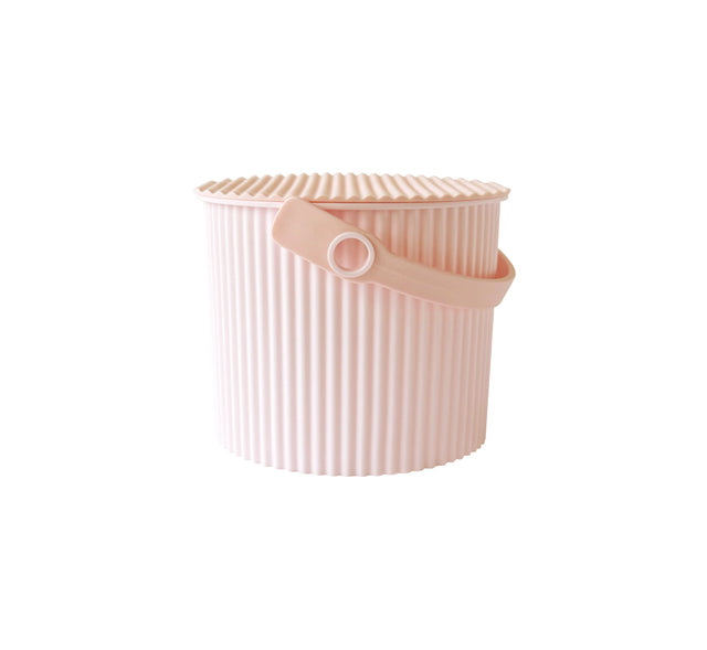 Hachiman Omnioutil Eimer mit Deckel 4 Liter – japanische Designklassiker in der Farbe Peach