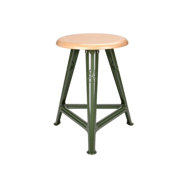 Hocker Schemel Buche 50cm Mountain Green - Rowac