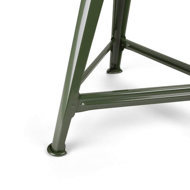 Hocker Schemel Buche 50cm Mountain Green - Rowac