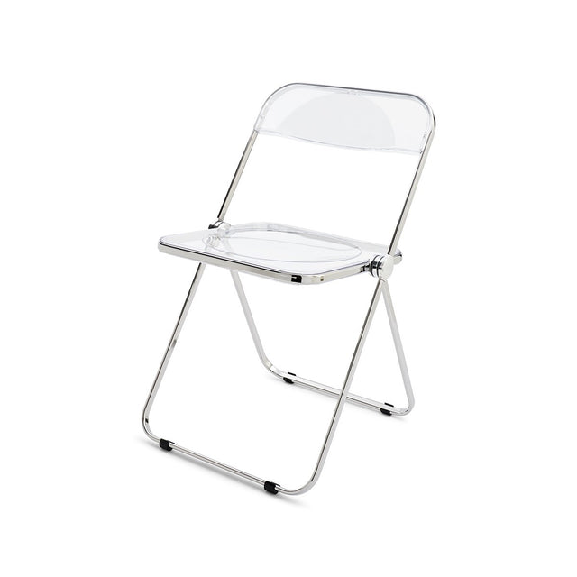 Plia Klappstuhl Chrom transparent - Anonima Castelli