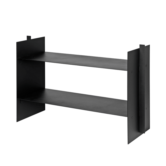 Regal Lager Low Rack Schwarz - ferm LIVING
