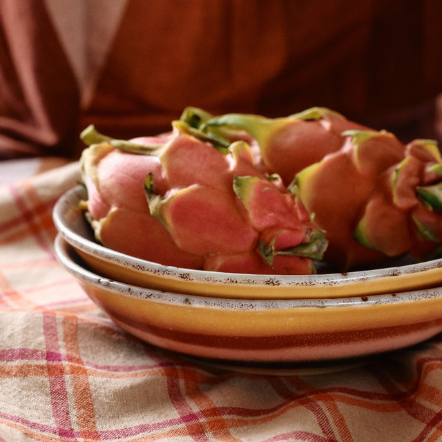 Schalen 2er-Set Curry Bowls Hibiscus - 70s Ceramics - HK Living mood