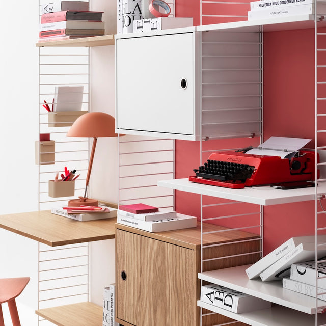 Schrank mit Schwingtür 58x30cm - String Furniture