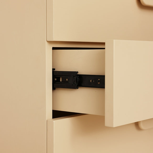Schubladenschrank Spacious Drawer Cream (80x40,5x98 cm) - HK Living
