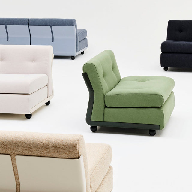 Sessel Amanta Gestell Bottle Green - HAY