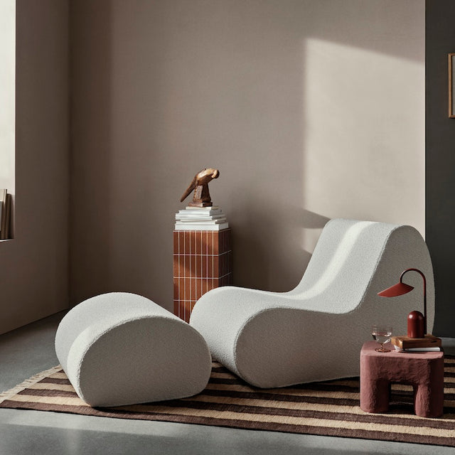 Outdoor Set Rouli Sessel und Pouf - fermLIVING