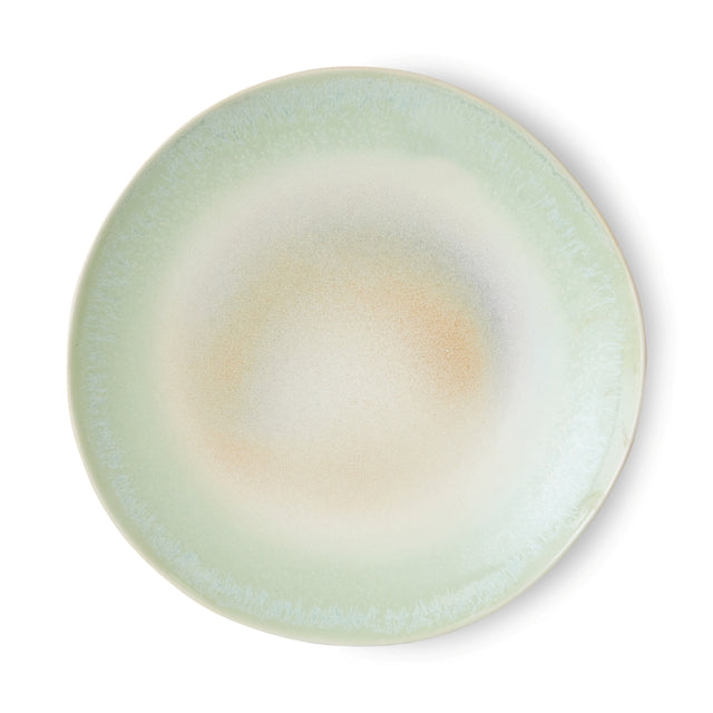 Teller einzeln Dinner Plate Palms - 70s Ceramics - HK Living