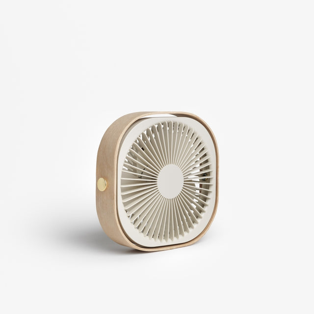 Tragbarer Tischventilator Fantastic, Beige - Printworks
