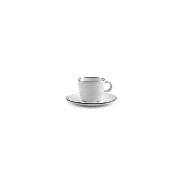 Unterteller-für-Mokka-Tasse-Fina-Weiß-S/P-Collection-mit-tasse