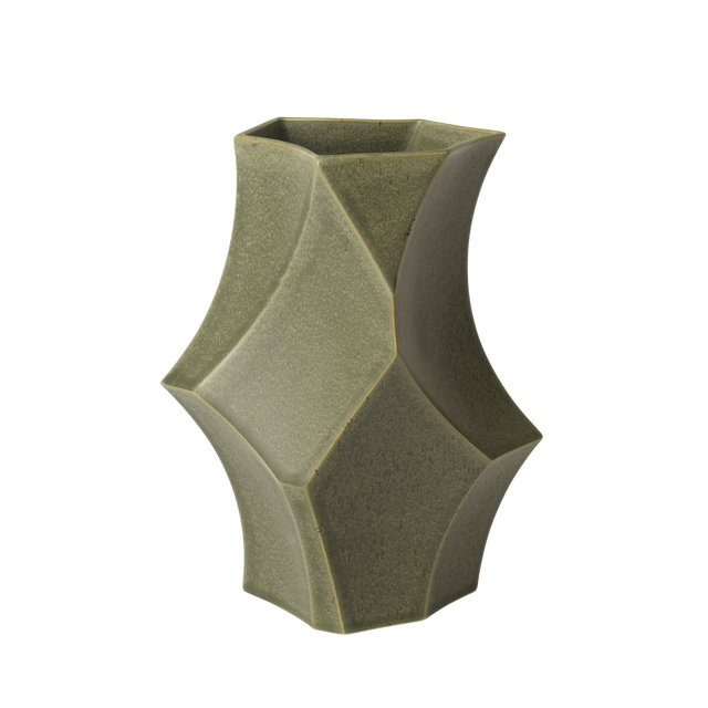 Vase Cueva Small Dark Sage - ferm LIVING