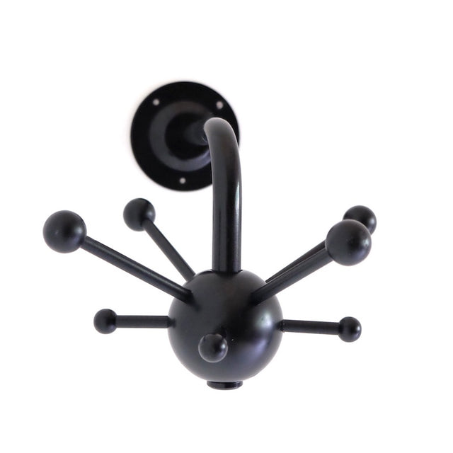 Vintage Garderobe Sputnik schwarz - Osvaldo Borsani Space Age