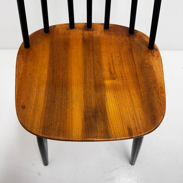 Vintage Sprossenstuhl Fanett von lImari Tapiovaara für Stol Kamnik 60er