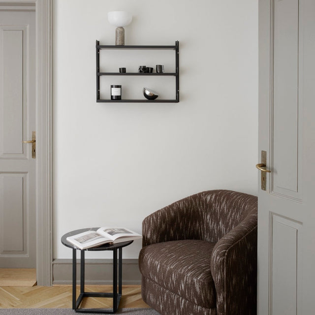 Wandregal Tea Shelf Schwarz - New Works