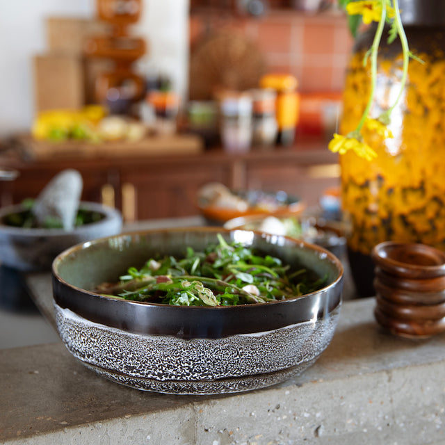 Salatschüssel 70s Ceramics - HK Living