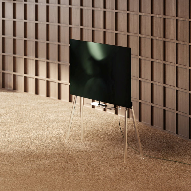 Ständer aus Acryl für 42"-55" TV, Transparent - JALG