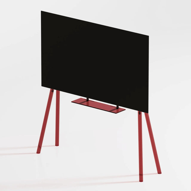 Ständer aus Acryl für 42"-55" TV, Rot - JALG