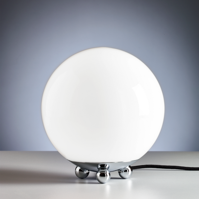 AD 32 Art Déco Tischleuchte Chrom - Tecnolumen