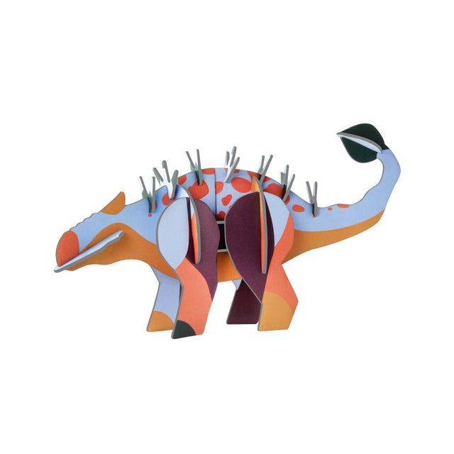 Ankyl Dino 3D - Pappmodell aus Recyclingkarton - Studio Roof - DesignWe.Love