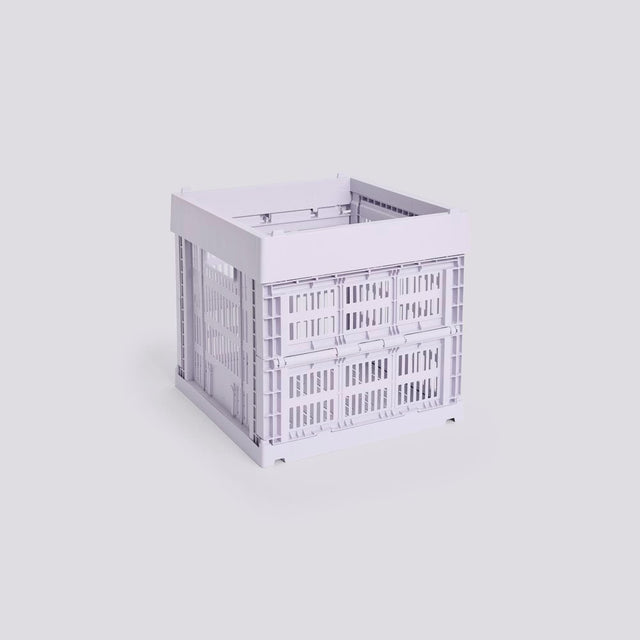 Aufbewahrungsbox Colour Crate Cube, Lavender - HAY - DesignWe.Love